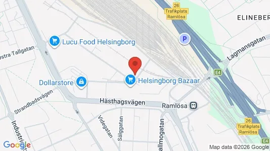 Kontorslokaler att hyra i Helsingborg - Bild från Google Street View