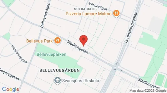 Kontorslokaler att hyra i Malmö Centrum - Bild från Google Street View