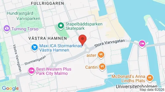 Kontorslokaler att hyra i Malmö Centrum - Bild från Google Street View