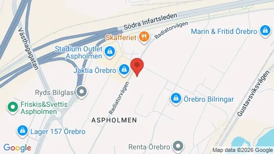 Kontorslokaler att hyra i Örebro - Bild från Google Street View