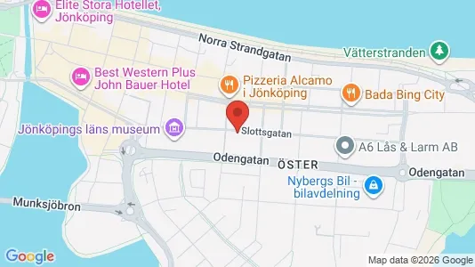 Kontorslokaler att hyra i Jönköping - Bild från Google Street View