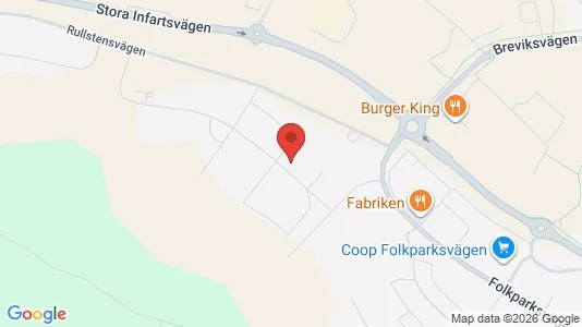 Kontorslokaler att hyra i Västervik - Bild från Google Street View