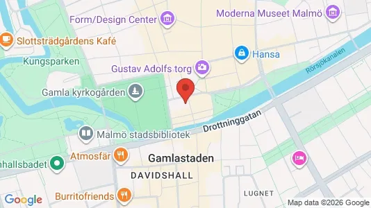 Kontorslokaler att hyra i Malmö Centrum - Bild från Google Street View