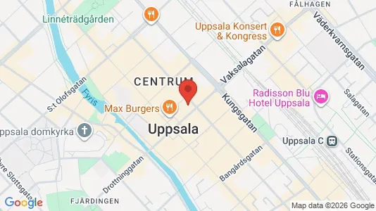 Kontorslokaler att hyra i Uppsala - Bild från Google Street View