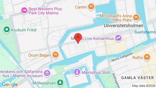 Kontorslokaler att hyra i Malmö Centrum - Bild från Google Street View
