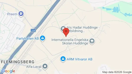 Kontorslokaler att hyra i Huddinge - Bild från Google Street View