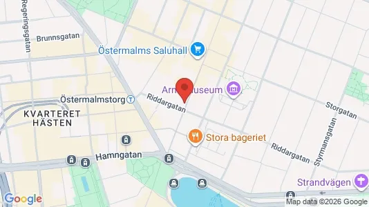 Kontorslokaler att hyra i Östermalm - Bild från Google Street View