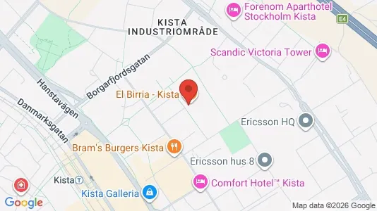 Kontorslokaler att hyra i Västerort - kort over placeringen