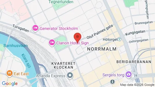 Kontorslokaler att hyra i Stockholm Innerstad - Bild från Google Street View