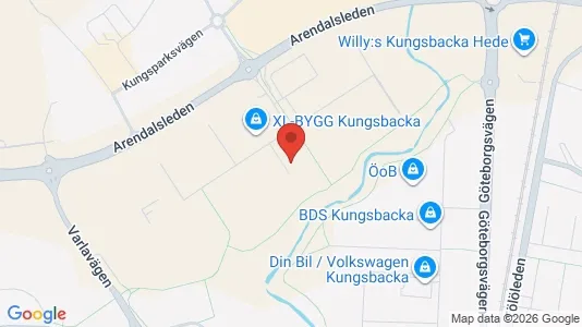 Kontorslokaler att hyra i Kungsbacka - Bild från Google Street View