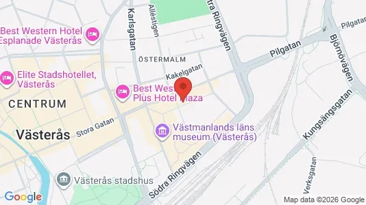Kontorslokaler att hyra i Västerås - Bild från Google Street View