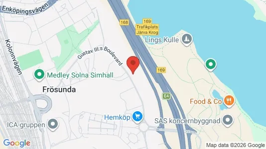 Kontorslokaler att hyra i Solna - Bild från Google Street View