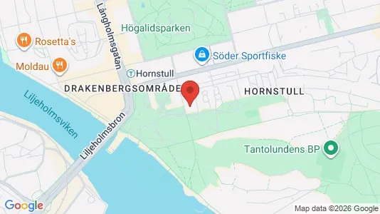 Kontorslokaler att hyra i Södermalm - kort over placeringen