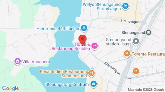 Kontorslokaler att hyra i Stenungsund - kort over placeringen