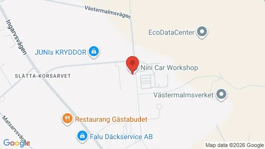 Industrilokaler att hyra i Falun - Bild från Google Street View