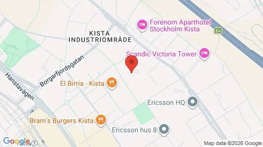 Kontorslokaler att hyra i Västerort - kort over placeringen