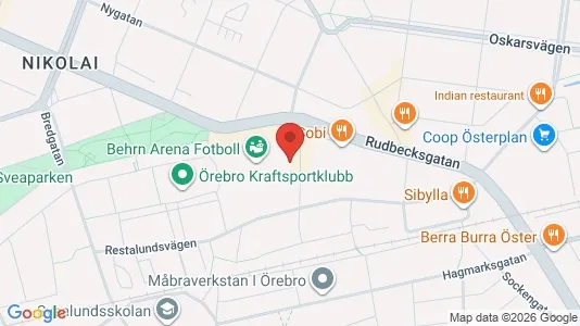 Kontorslokaler att hyra i Örebro - Bild från Google Street View