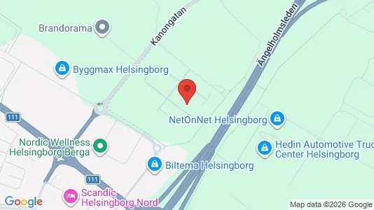 Kontorslokaler att hyra i Helsingborg - Bild från Google Street View