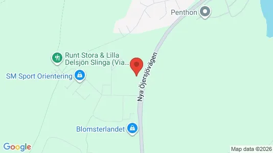 Kontorslokaler att hyra i Härryda - kort over placeringen