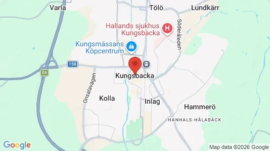 Kontorslokaler att hyra i Kungsbacka - Bild från Google Street View
