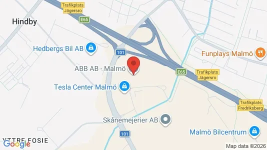 Kontorslokaler att hyra i Fosie - Bild från Google Street View