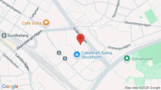 Kontorslokaler att hyra i Solna - Bild från Google Street View