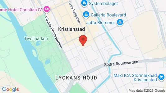 Kontorslokaler att hyra i Kristianstad - Bild från Google Street View