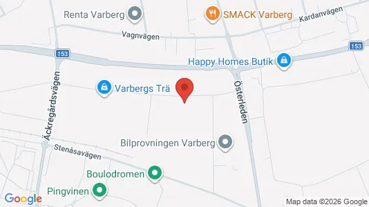 Lagerlokaler att hyra i Varberg - Bild från Google Street View