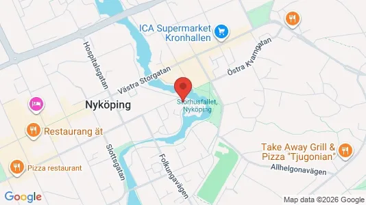 Kontorslokaler att hyra i Nyköping - Bild från Google Street View
