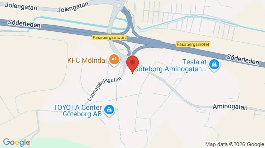 Kontorslokaler att hyra i Mölndal - Bild från Google Street View