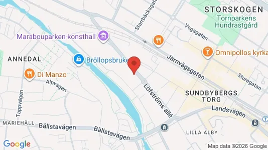 Kontorslokaler att hyra i Sundbyberg - Bild från Google Street View