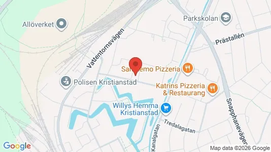 Kontorslokaler att hyra i Kristianstad - Bild från Google Street View