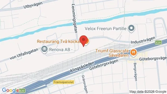 Kontorslokaler att hyra i Partille - Bild från Google Street View