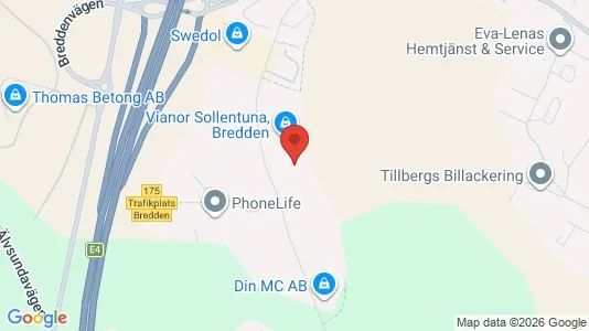 Kontorslokaler att hyra i Sollentuna - Bild från Google Street View