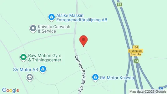 Kontorslokaler att hyra i Knivsta - Bild från Google Street View