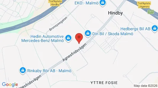 Kontorslokaler att hyra i Fosie - Bild från Google Street View