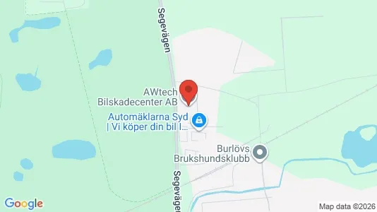 Kontorslokaler att hyra i Burlöv - Bild från Google Street View
