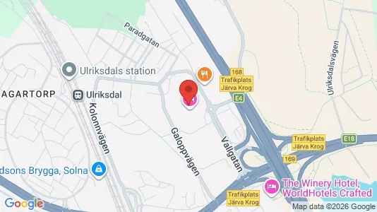 Kontorslokaler att hyra i Solna - Bild från Google Street View