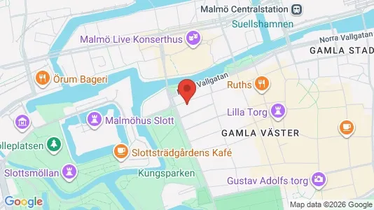 Kontorslokaler att hyra i Malmö Centrum - Bild från Google Street View
