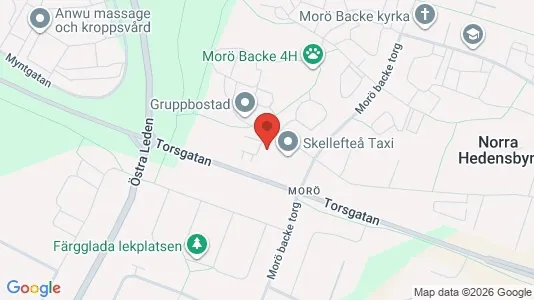 Kontorslokaler att hyra i Skellefteå - Bild från Google Street View