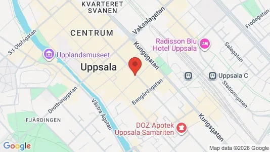 Kontorslokaler att hyra i Uppsala - Bild från Google Street View