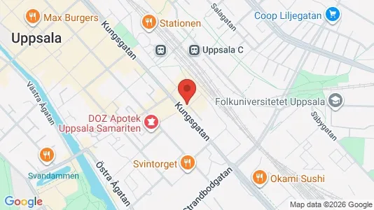 Kontorslokaler att hyra i Uppsala - Bild från Google Street View