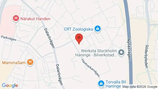Kontorslokaler att hyra i Haninge - Bild från Google Street View
