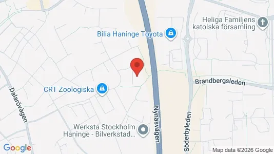 Kontorslokaler att hyra i Haninge - Bild från Google Street View