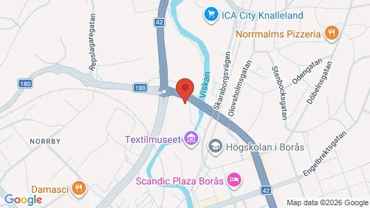 Kontorslokaler att hyra i Borås - Bild från Google Street View