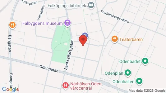 Kontorslokaler att hyra i Falköping - Bild från Google Street View