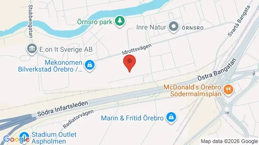 Kontorslokaler att hyra i Örebro - Bild från Google Street View