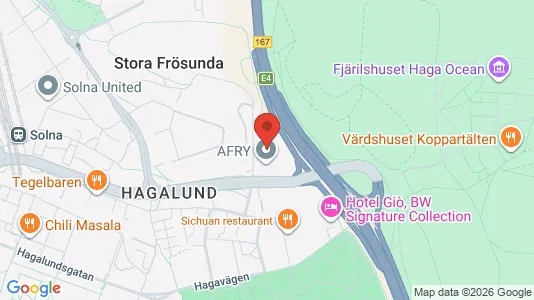 Kontorslokaler att hyra i Solna - Bild från Google Street View