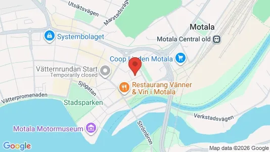 Kontorslokaler att hyra i Motala - Bild från Google Street View