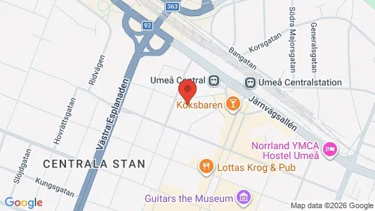Kontorslokaler att hyra i Umeå - Bild från Google Street View